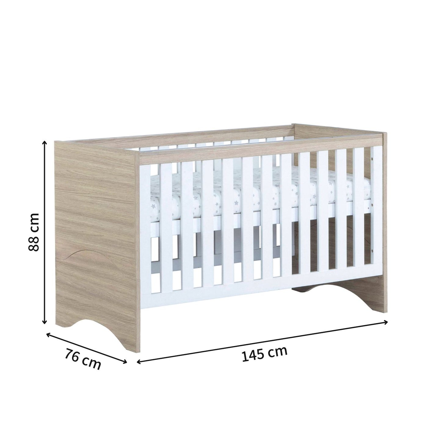 Babymore Veni 2-Piece Nursery Room Set