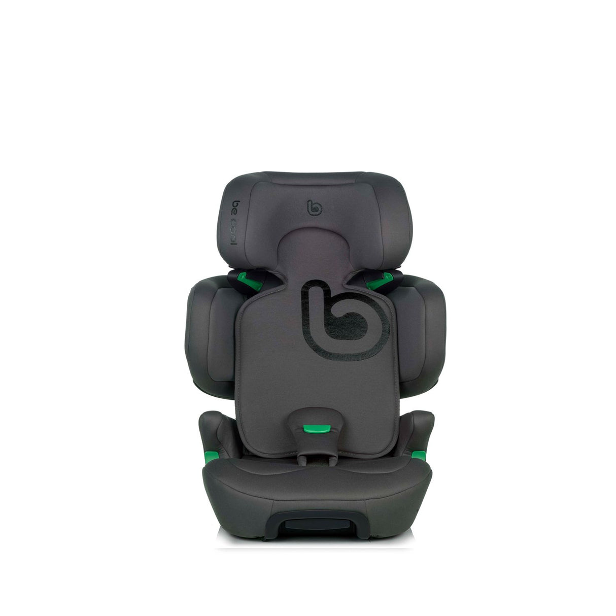 Front view of Be Cool Foldy i-Size Car Seat in Antracita colour