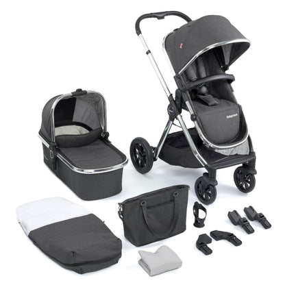 Babymore MeMore V2 Pram Pushchair Bundle