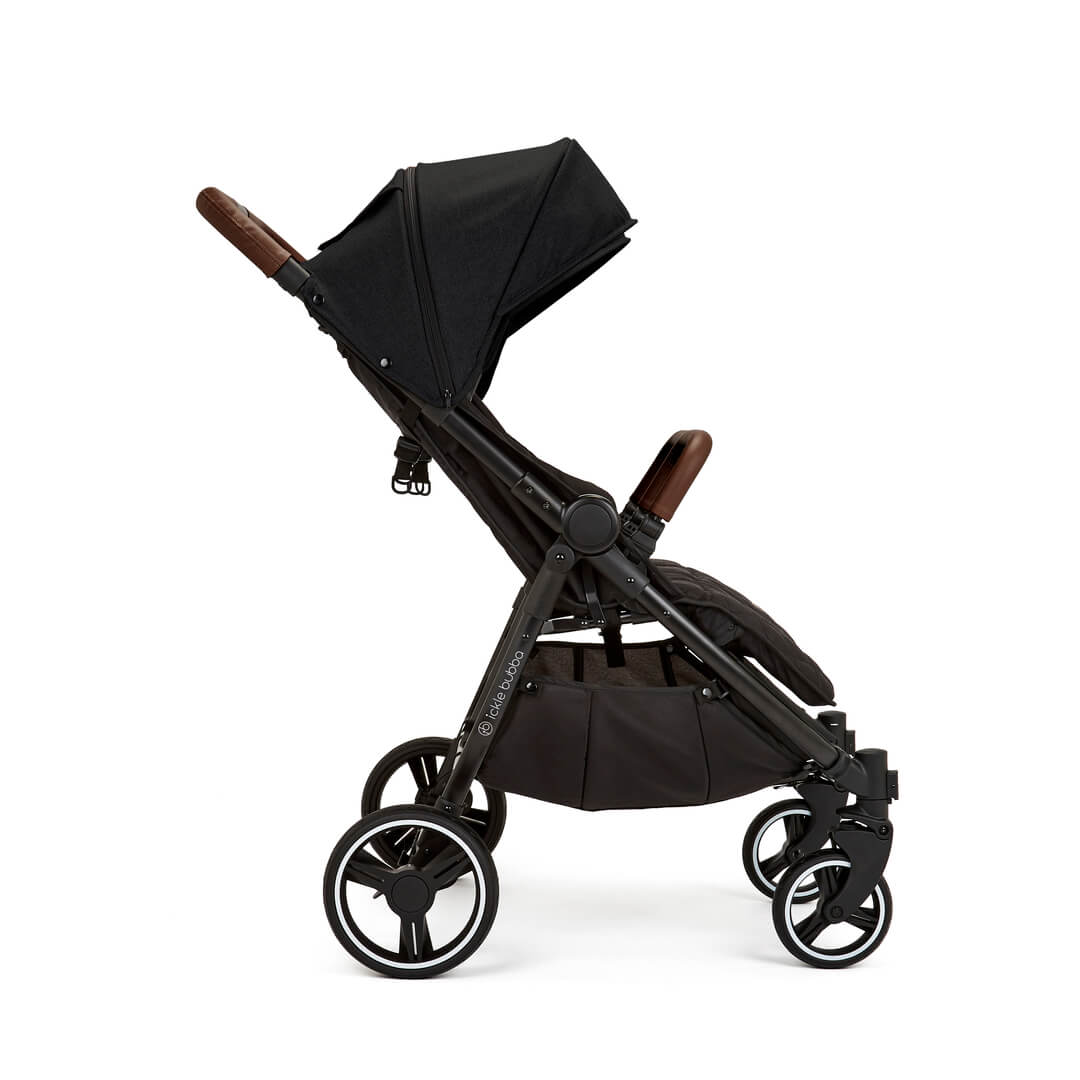 Ickle Bubba Venus Double (Twin & Sibling) Stroller in Black