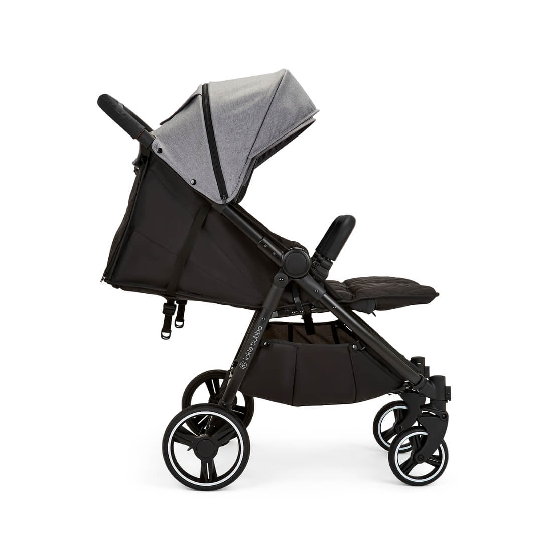 Ickle Bubba Venus Double (Twin & Sibling) Stroller in Grey