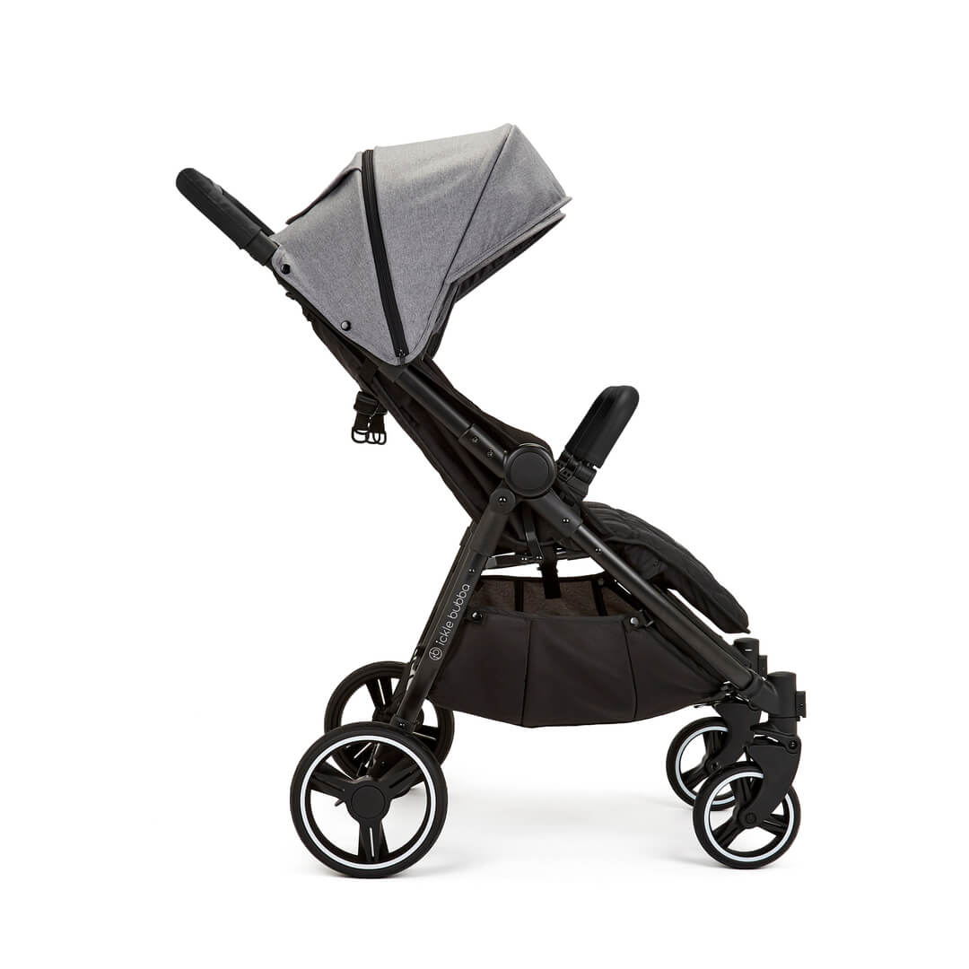 Ickle Bubba Venus Double (Twin & Sibling) Stroller in Grey