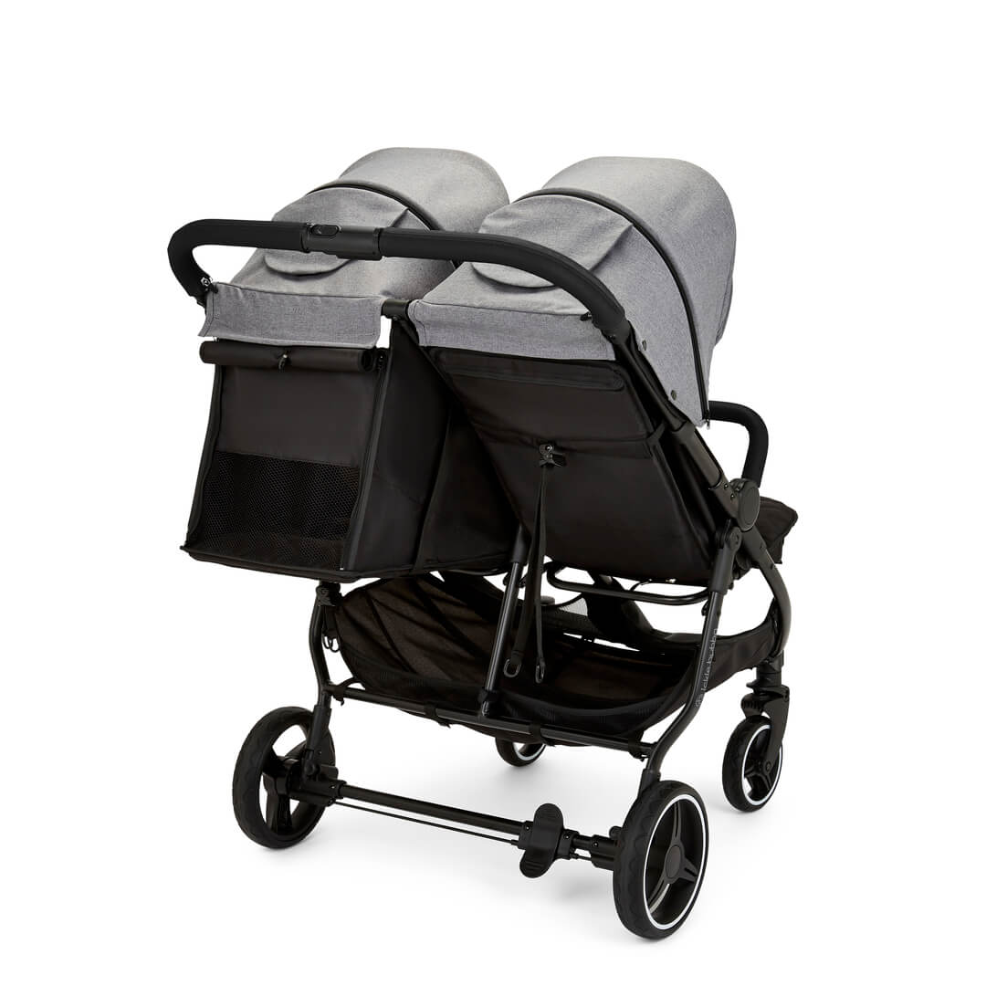 Ickle Bubba Venus Double (Twin & Sibling) Stroller in Grey