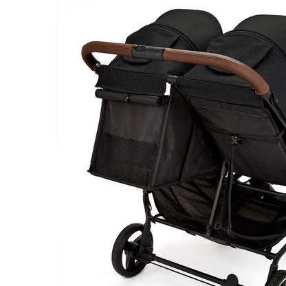 Ickle Bubba Venus PRIME Double (Twin & Sibling) Stroller in Black