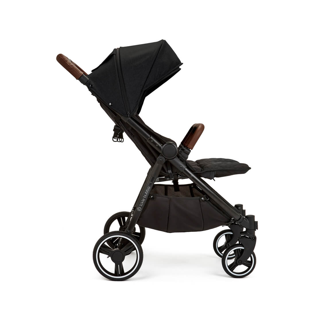 Ickle Bubba Venus PRIME Double (Twin & Sibling) Stroller in Black