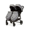 Ickle Bubba Venus PRIME Double (Twin & Sibling) Stroller in Grey