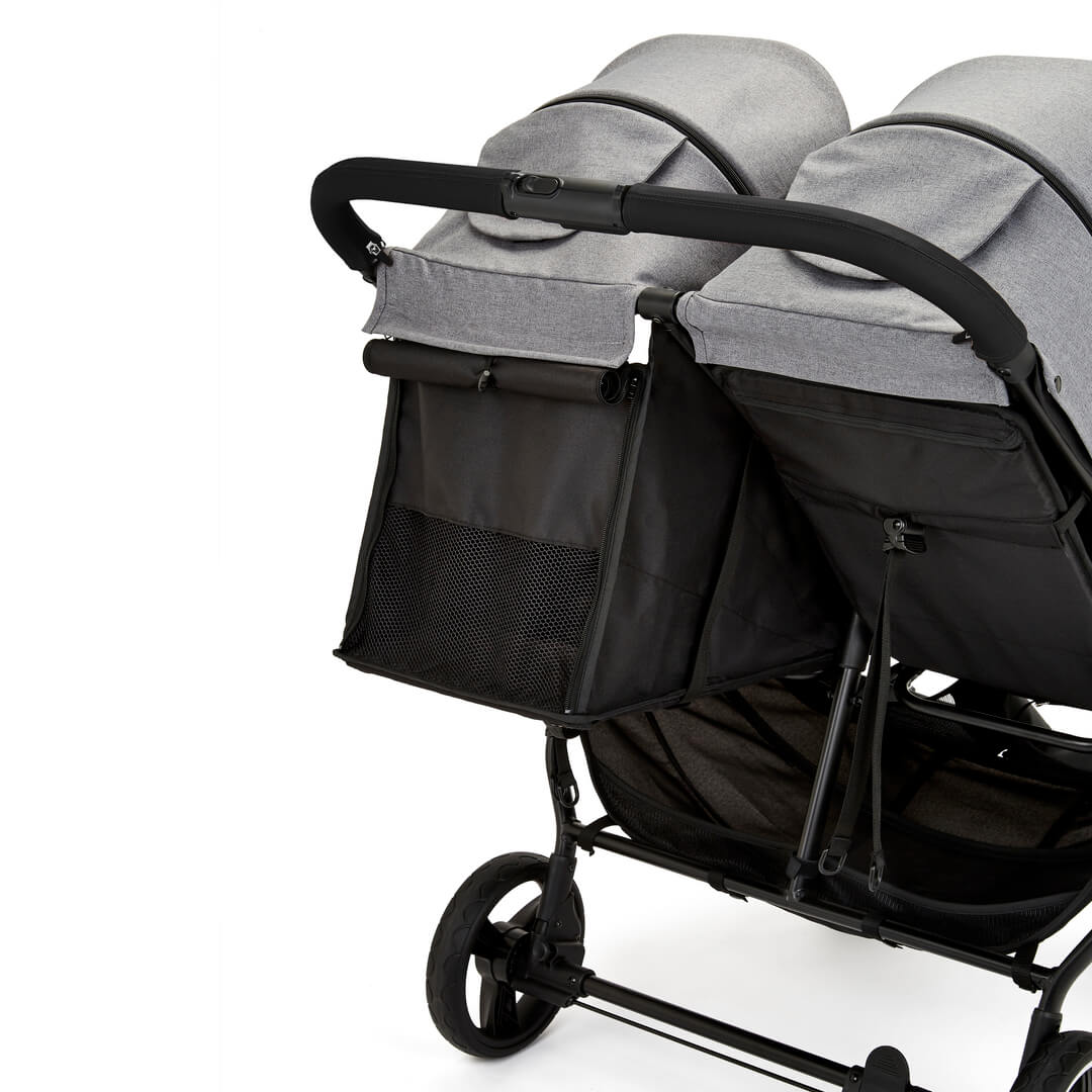 Ickle Bubba Venus PRIME Double (Twin & Sibling) Stroller in Grey
