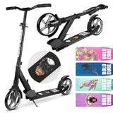 Big 2 Wheel Scooter - Black