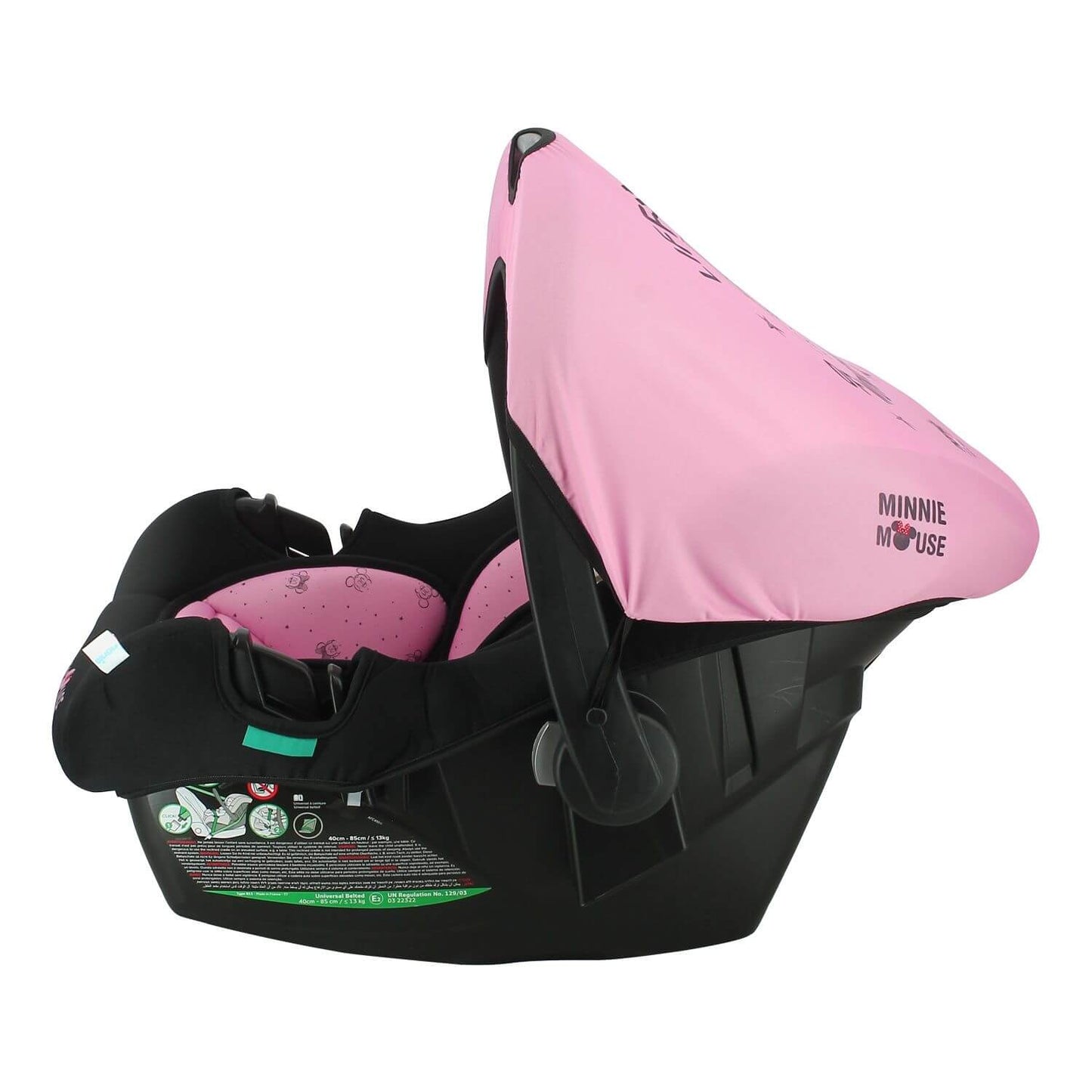 Disney Minnie Mouse Beone Luxe I-Size Infant Carrier Car Seat