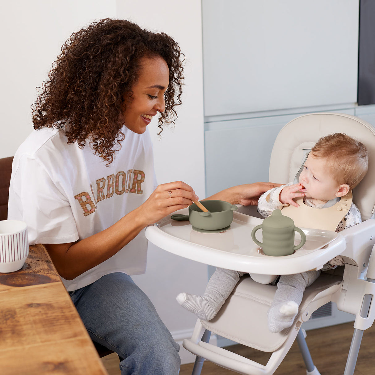 Ickle Bubba 6-Piece Silicone Baby Feeding Set