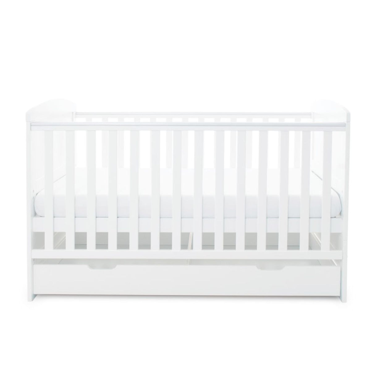 Middle mattress height position in Ickle Bubba Coleby Classic Cot Bed with Under Drawer