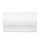 Middle mattress height position in Ickle Bubba Coleby Classic Cot Bed with Under Drawer