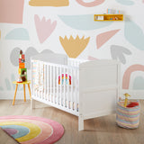 Ickle Bubba Coleby Classic Cot Bed in a nursery room