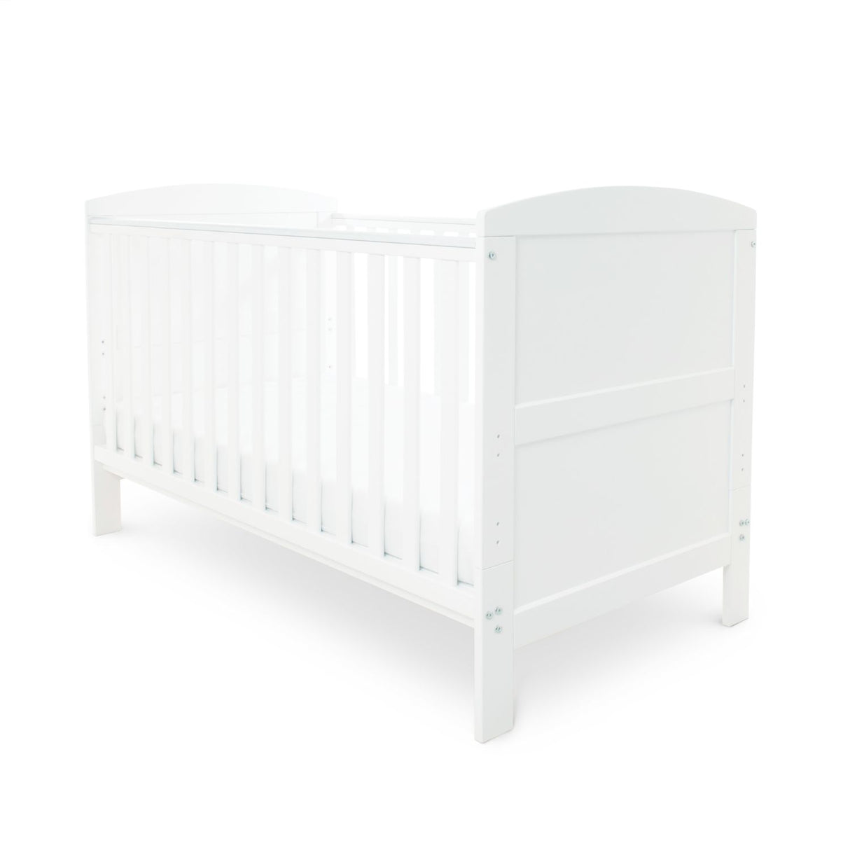 Ickle Bubba Coleby Classic Cot Bed with Premium Sprung Cot Mattress