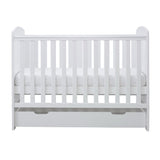 Middle mattress height position in Ickle Bubba Coleby Mini Cot Bed with Under Drawer\