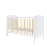 Ickle Bubba Coleby Scandi 2-in-1 Cot Bed with All Seasons Premium Pocket Sprung Mattress