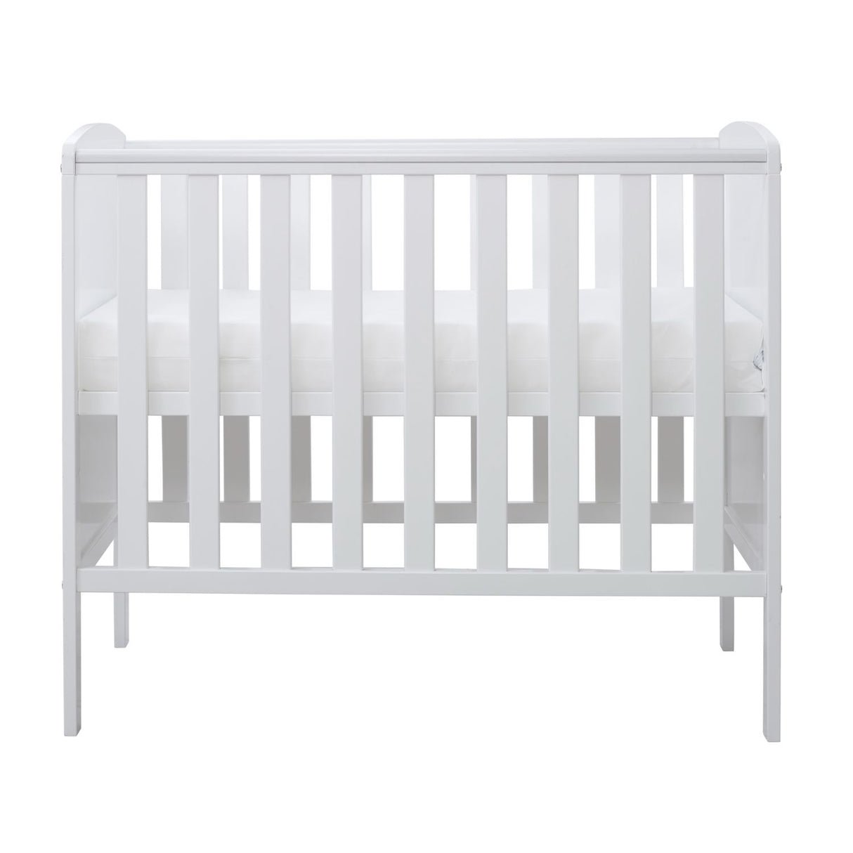 Highest mattress height position in Ickle Bubba Coleby Space Saver Cot