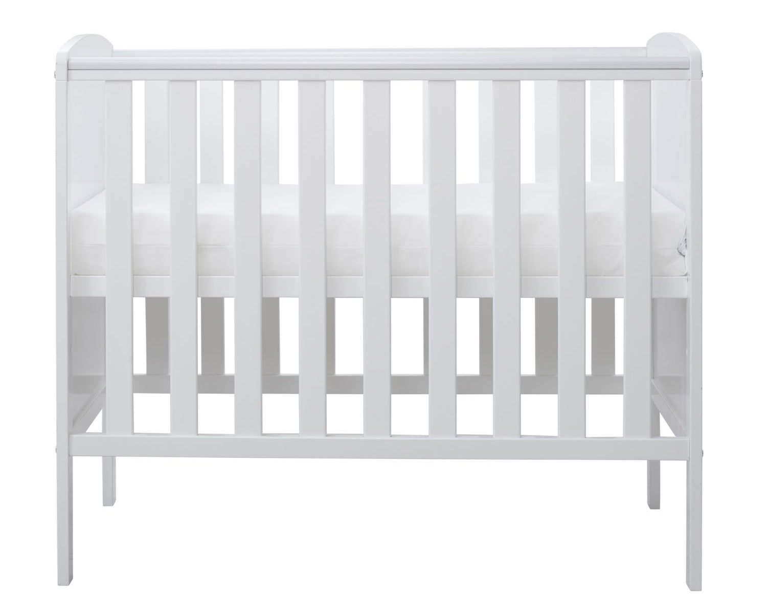 Ickle Bubba Coleby Space Saver Cot Bed in highest mattress position