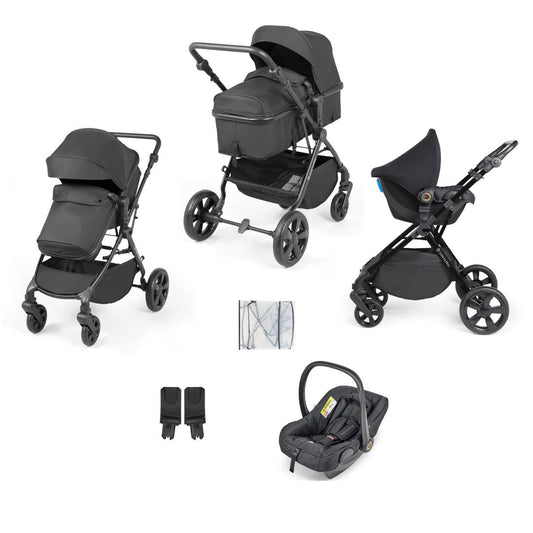 Ickle Bubba Comet 3-in-1 Travel System with Astral Car Seat in Black color