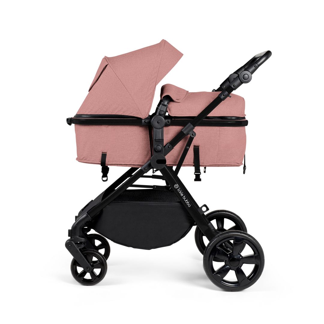 Ickle Bubba Comet 3-in-1 Travel System with Astral Car Seat in Dusky Pink color