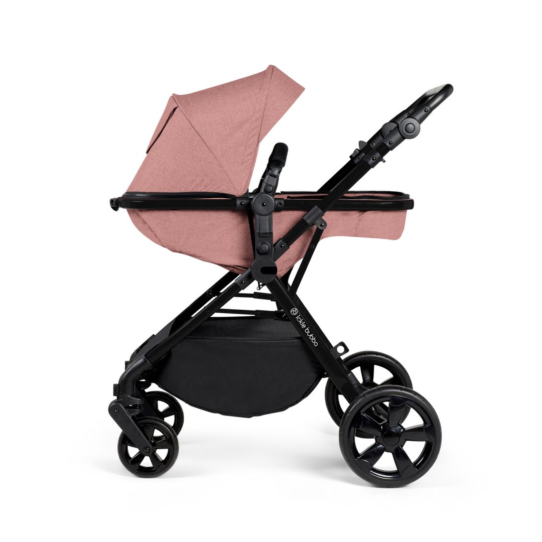 Ickle Bubba Comet 3-in-1 Travel System with Astral Car Seat in Dusky Pink color