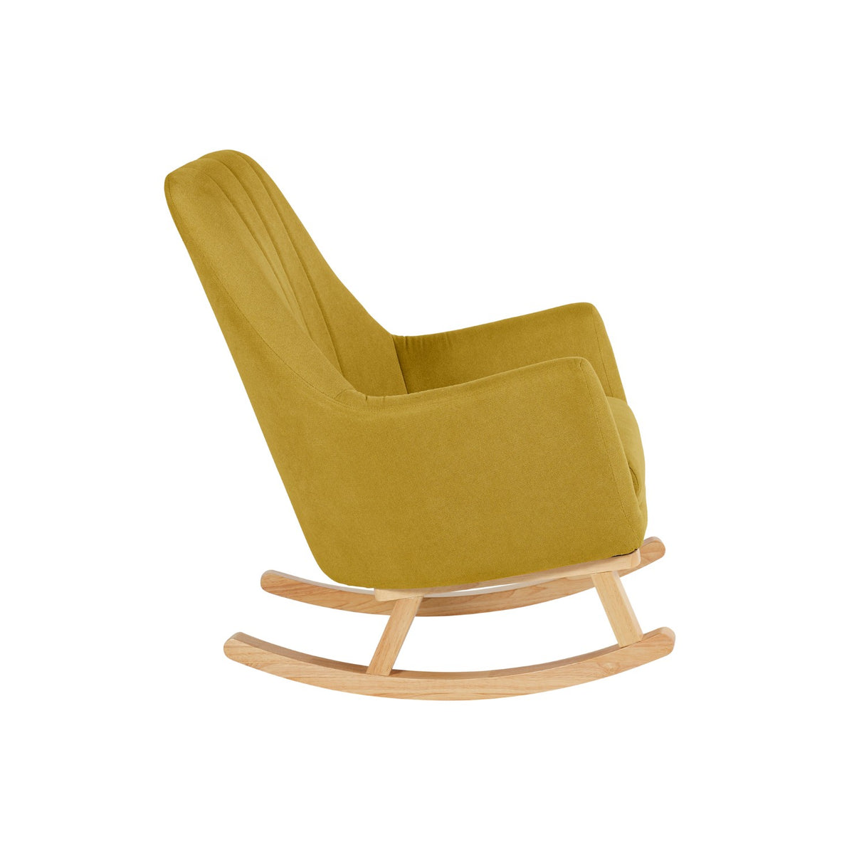 Right side view of Ickle Bubba Eden Deluxe Nursery Chair in Ochre colour