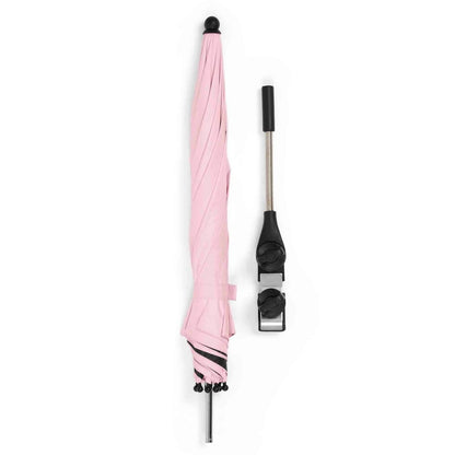 Folded Ickle Bubba Parasol Universal Travel Accessory in Pink colour