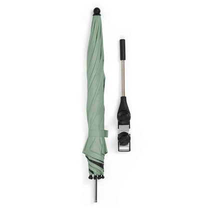 Folded Ickle Bubba Parasol Universal Travel Accessory in Sage Green colour