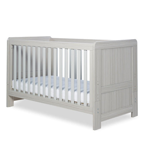 Ickle Bubba Pembrey 2-in-1 Coat Bed in Ash Grey colour against a white background