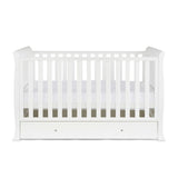 Ickle Bubba Snowdon Classic Sleigh 2-in-1 Cot Bed (0-4yrs)