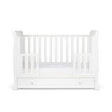 Ickle Bubba Snowdon Mini Sleigh 4-in-1 Cot Bed (0-4yrs)