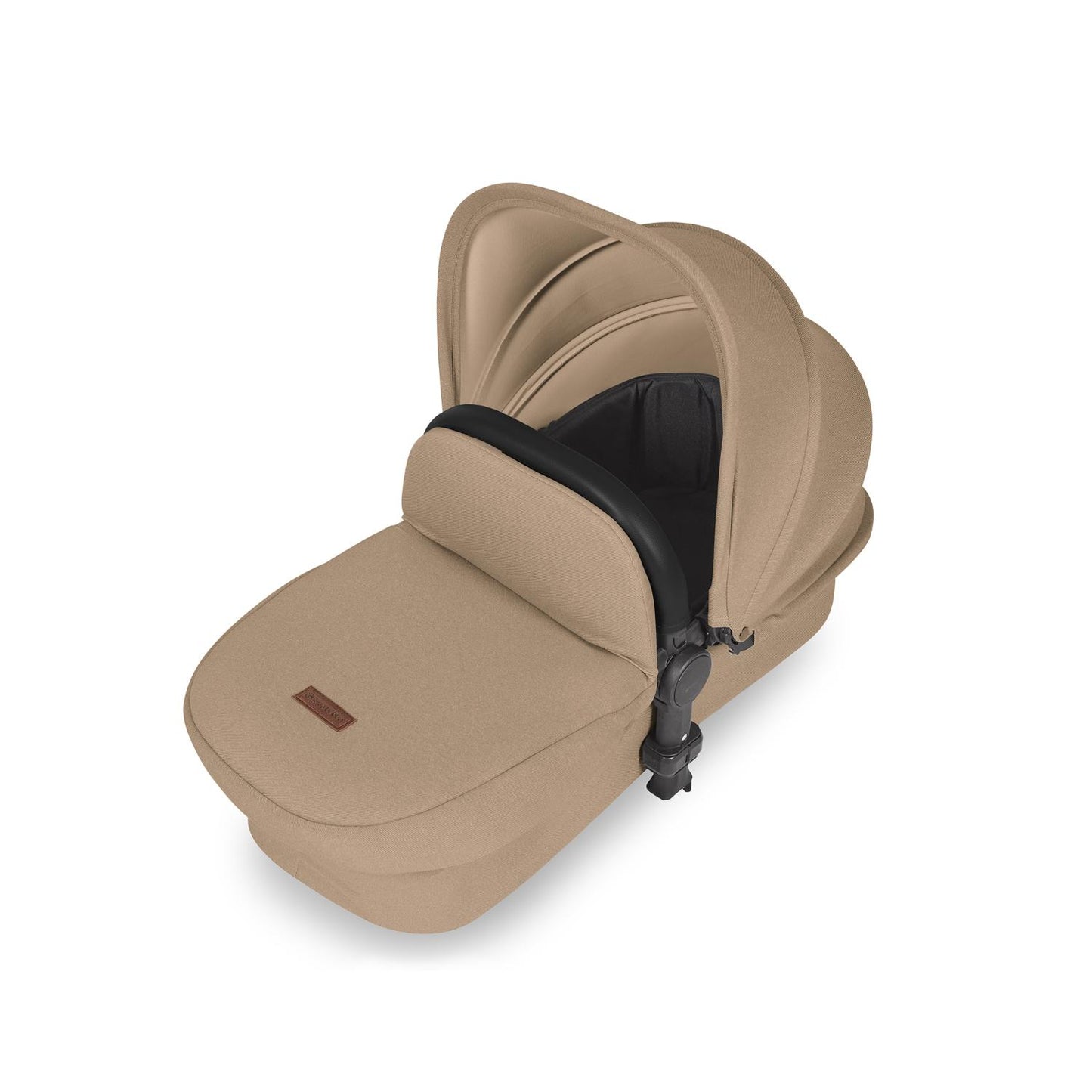 Carrycot in Ickle Bubba Stomp Luxe All-in-One Travel System in Desert beige colour
