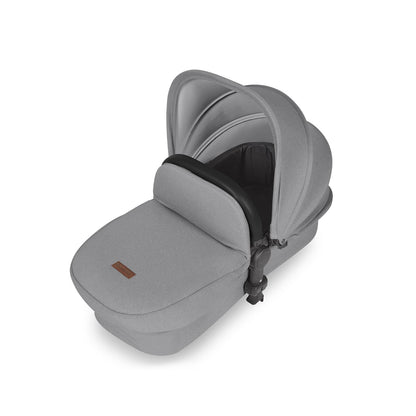 Carrycot in Ickle Bubba Stomp Luxe All-in-One Travel System in Pearl Grey colour