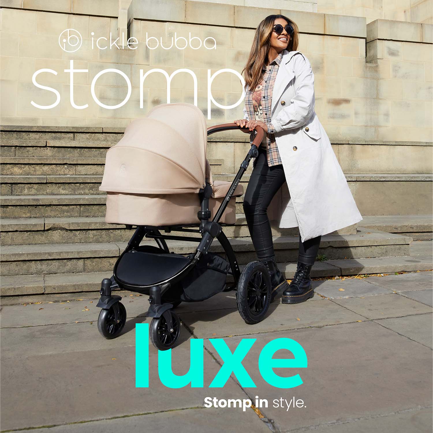Stomp in style with the Ickle Bubba Stomp Luxe All-in-One Travel System