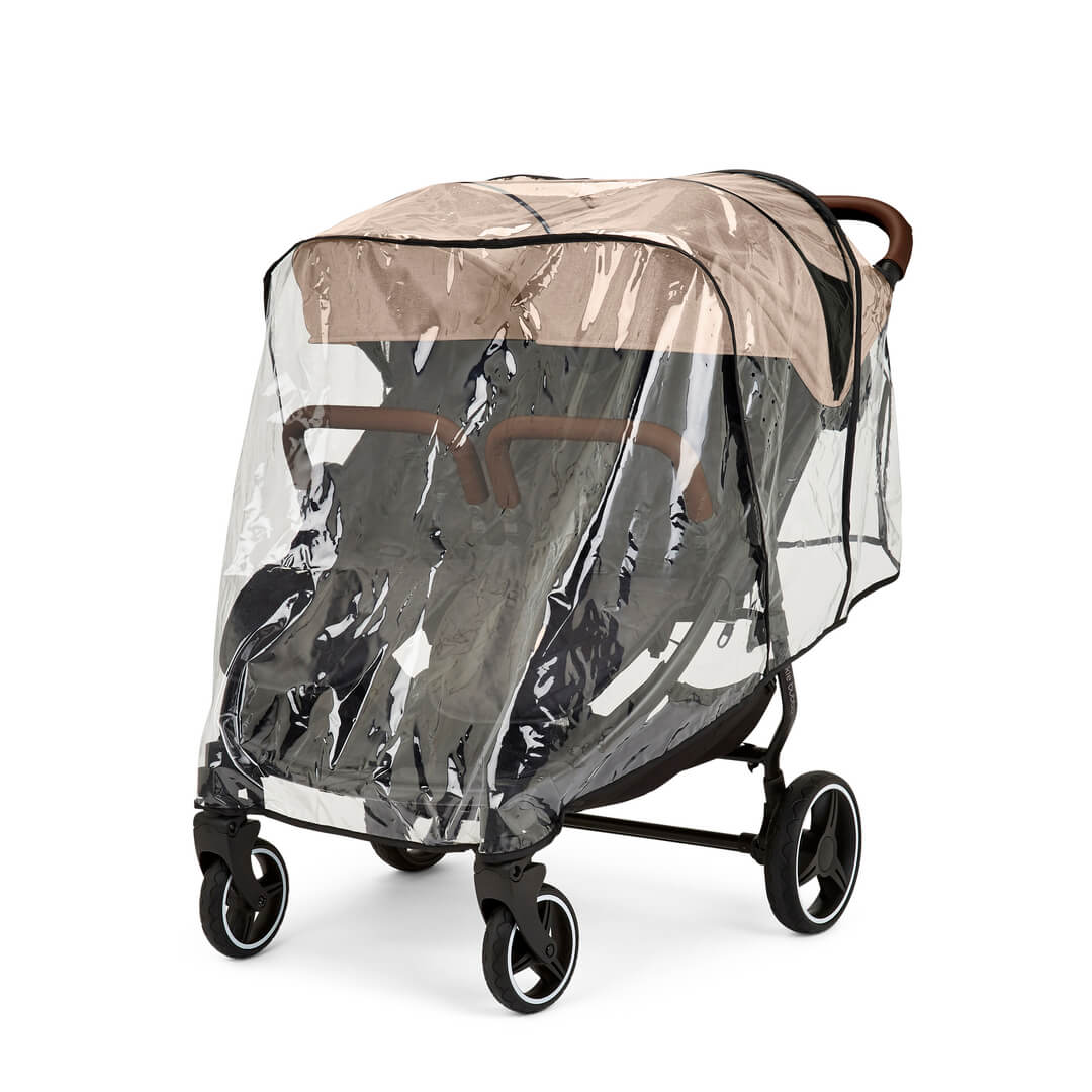 Ickle Bubba Venus MAX Double (Twin & Sibling) Stroller in Biscuit