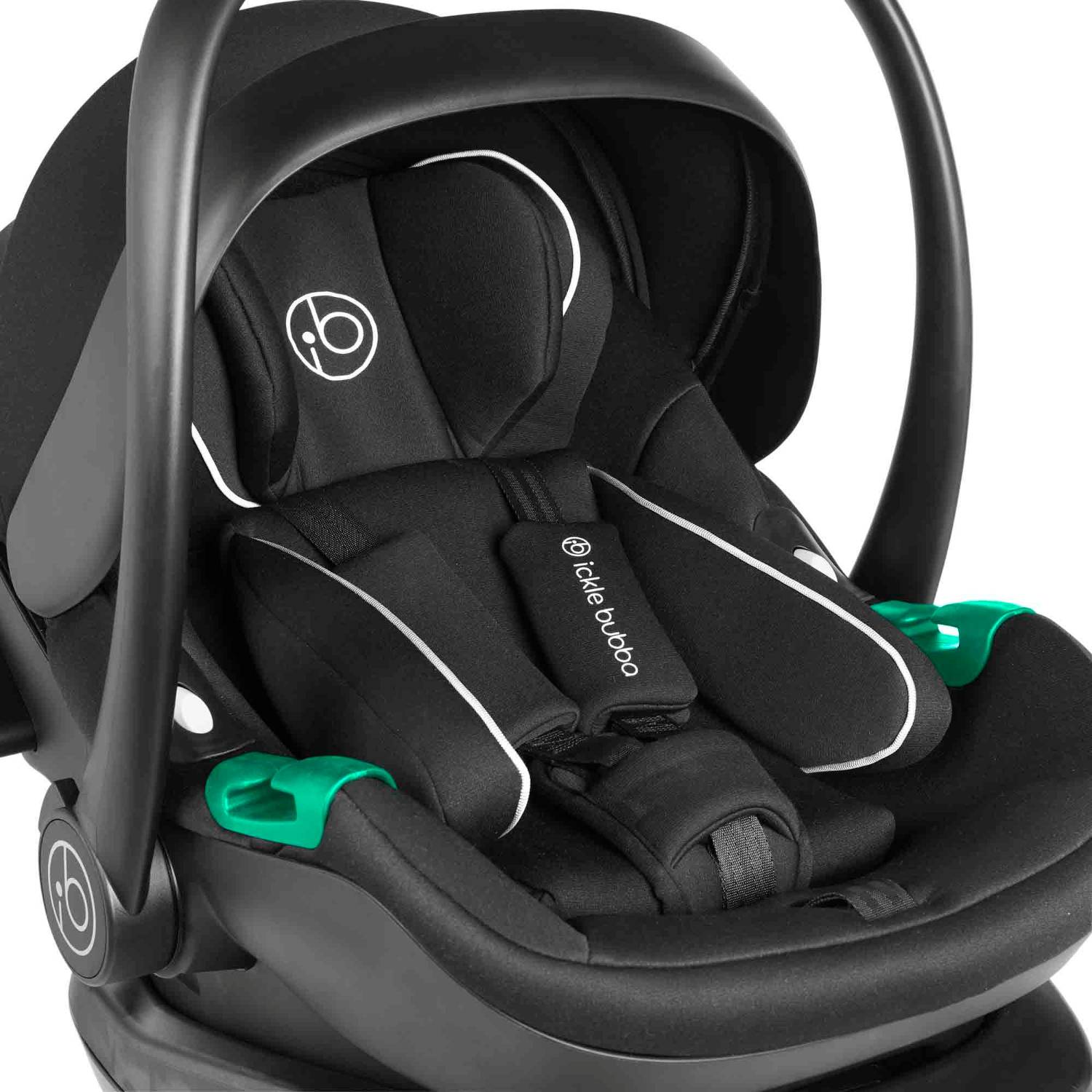 Closer shot of Stratus i-Size car seat