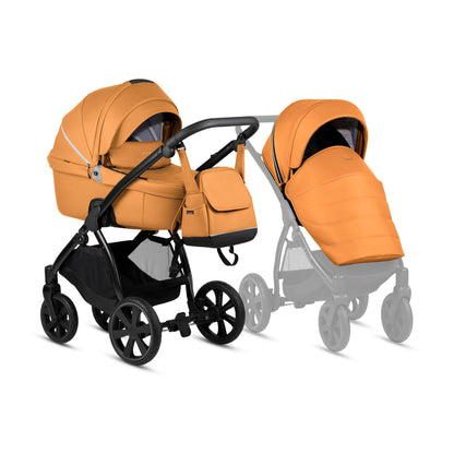 Noordi Fjordi eco-Leather 2-in-1 Pram & Pushchair