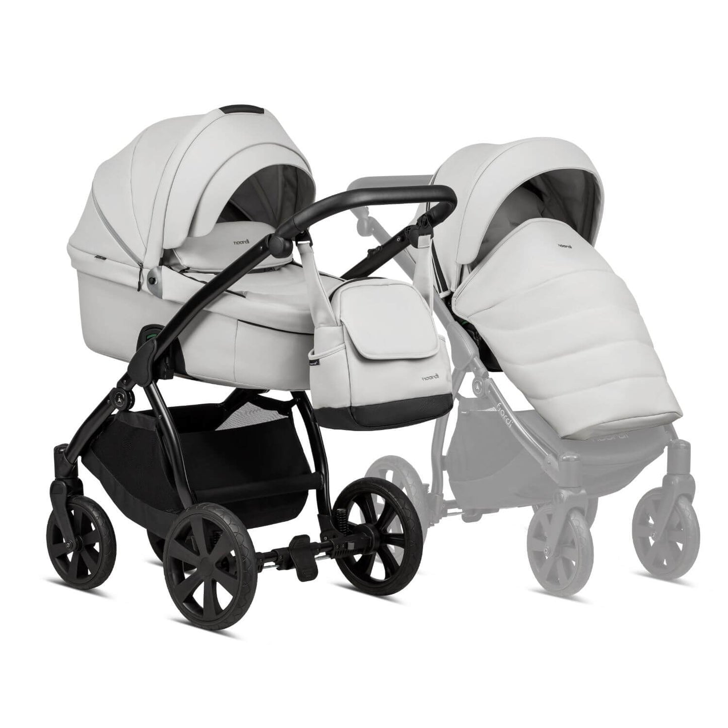 Noordi Fjordi eco-Leather 2-in-1 Pram & Pushchair