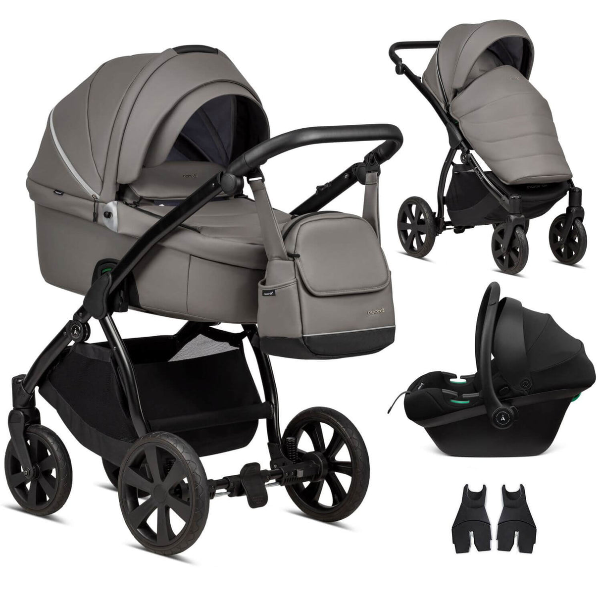 Noordi Fjordi eco-Leather 3-in-1 Travel System