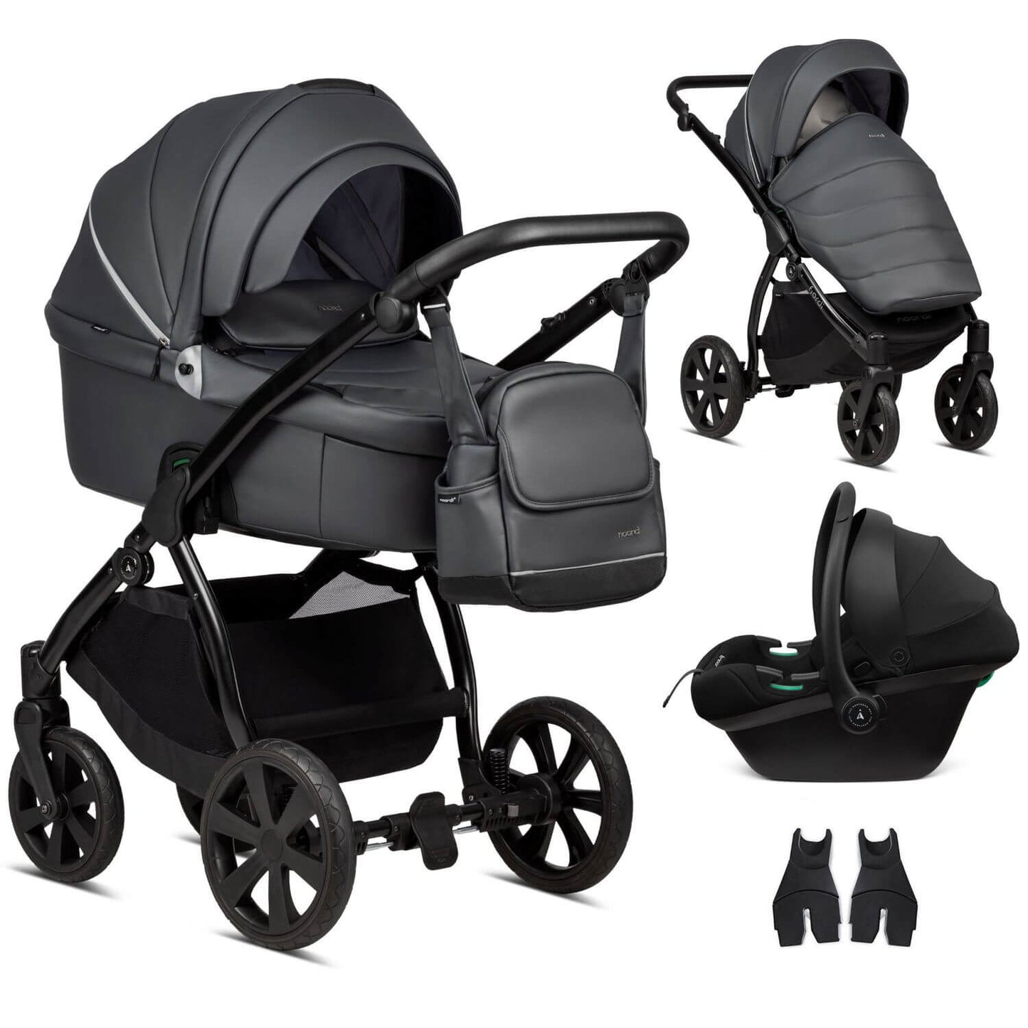 Noordi Fjordi eco-Leather 3-in-1 Travel System