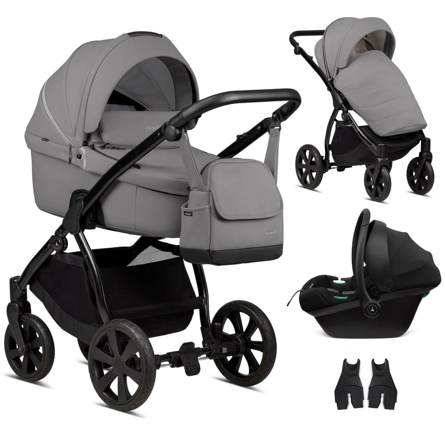 Noordi Fjordi eco-Leather 3-in-1 Travel System