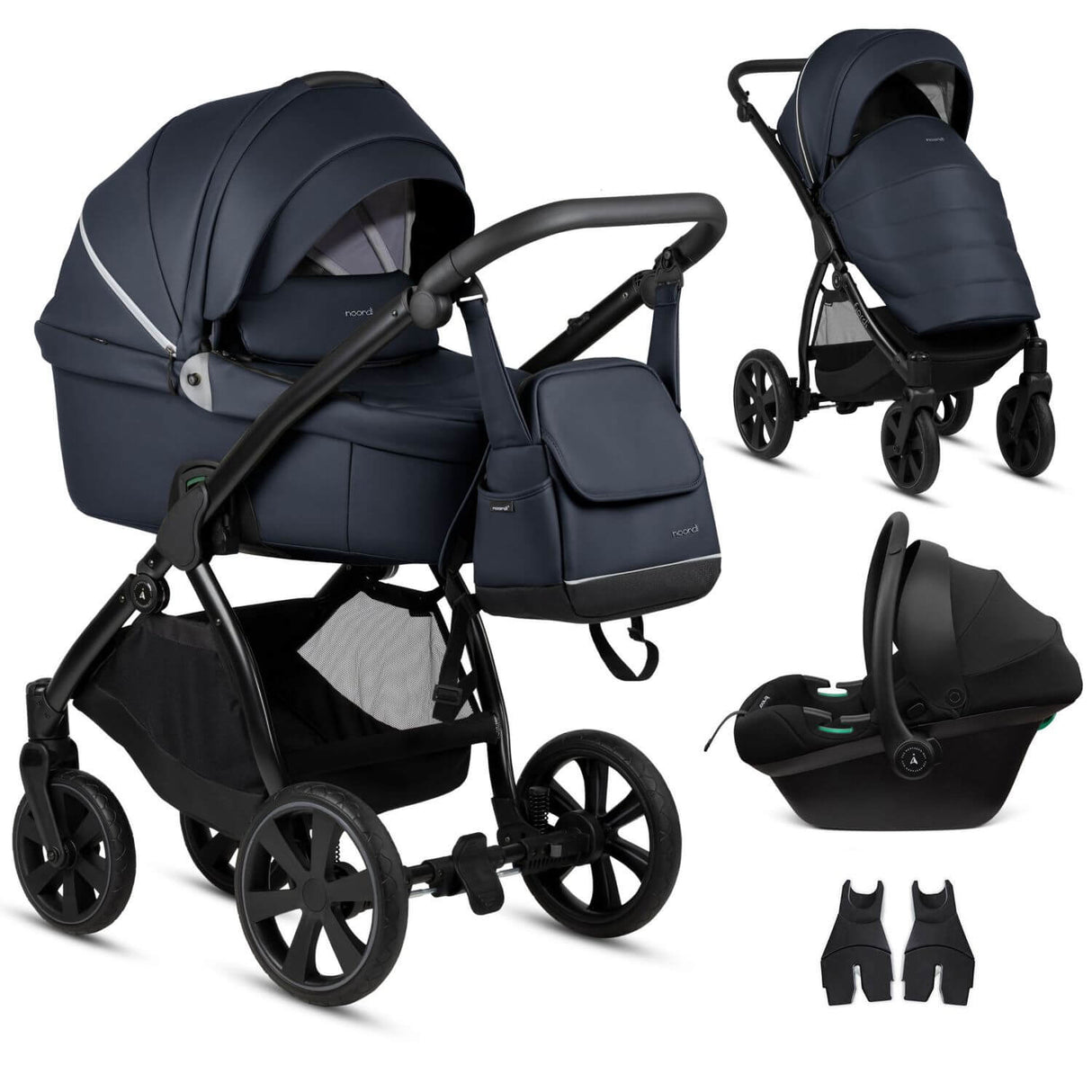 Noordi Fjordi eco-Leather 3-in-1 Travel System