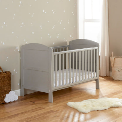 Babymore Aston 2-Piece Nursery Room Set (Cot Bed + Changer)