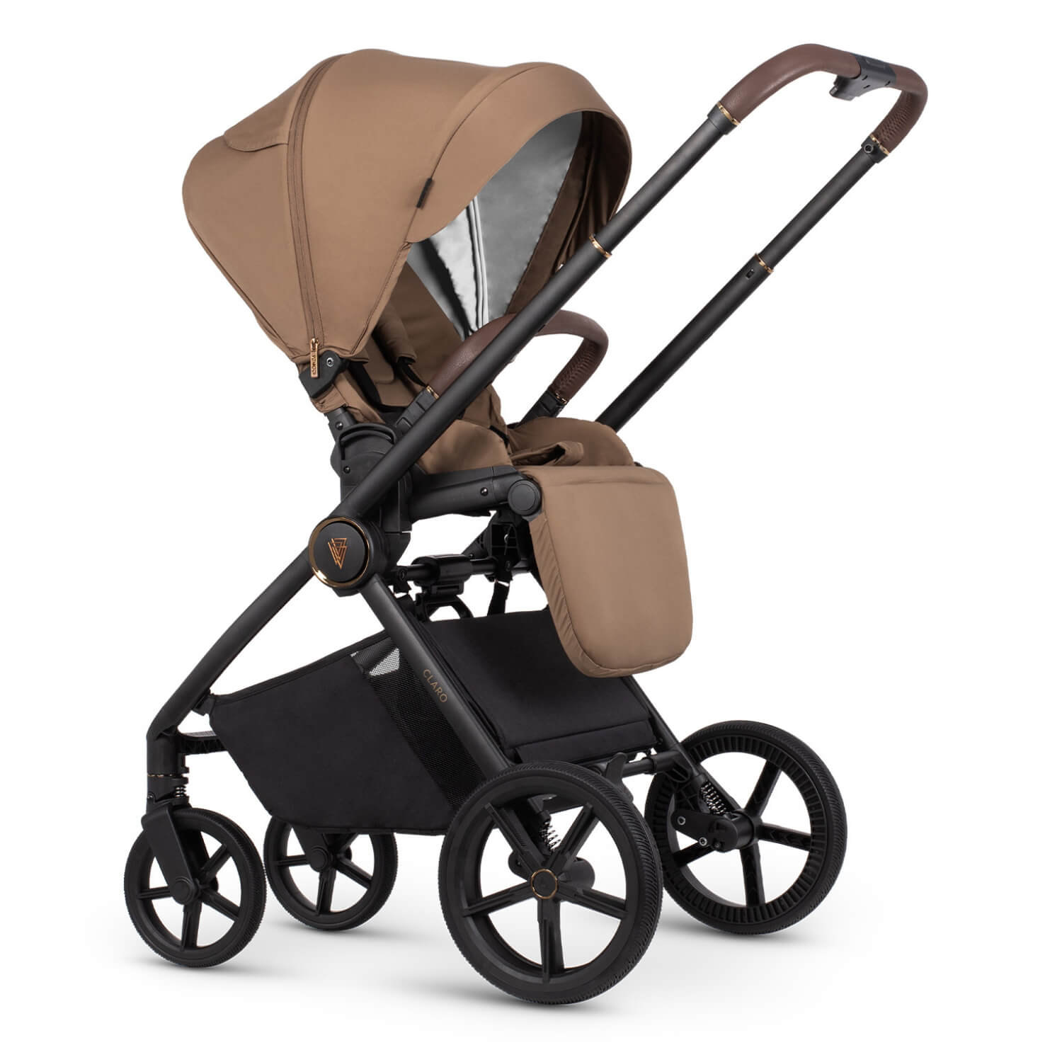 Venicci Claro 2-in-1 Pram seat unit in Caramel brown colour