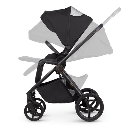 Venicci Claro pushchair seat in Noir black colour