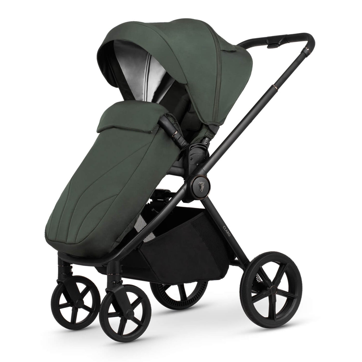 Venicci Claro 3-in-1 Travel System seat unit with footmuff in Forest green colour