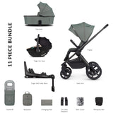 Venicci Upline 2 (3-in-1 Travel System with Tiago Car Seat + 360° Base)