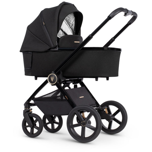 Venicci Upline 2-in-1 Pram in All Black colour