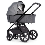 Venicci Upline 2-in-1 Pram with carrycot in Slate Grey colour