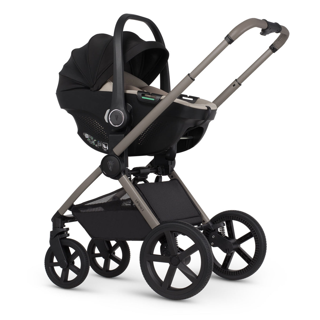 Venicci Upline 2 (3-in-1 Travel System with Tiago Car Seat + 360° Base)